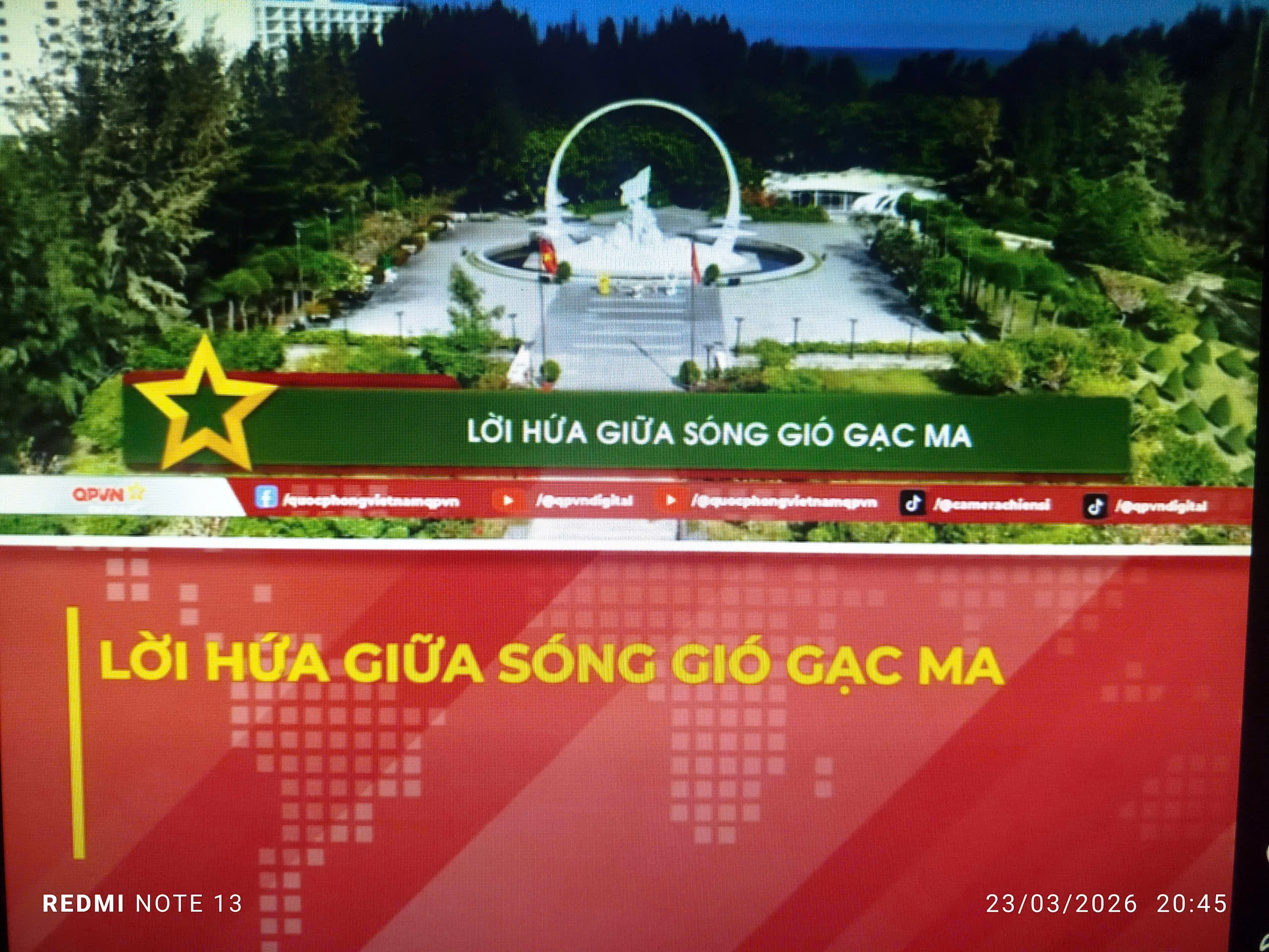 LỜI HỨA GIỮA SÓNG GIÓ GẠC MA