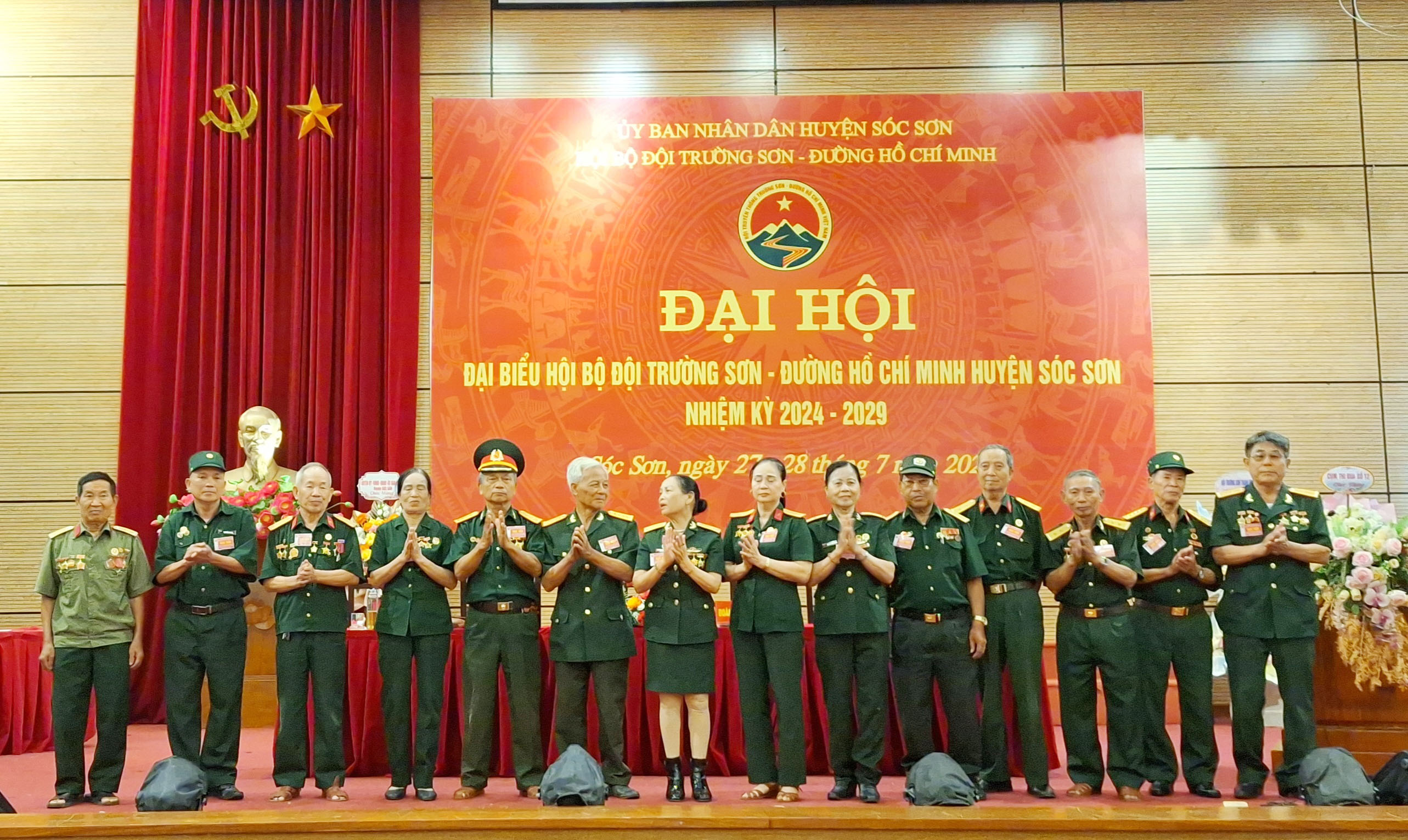 Đại hội đại biểu Hội Trường Sơn huyện Sóc Sơn lần thứ II, nhiệm kì 2024-2029.