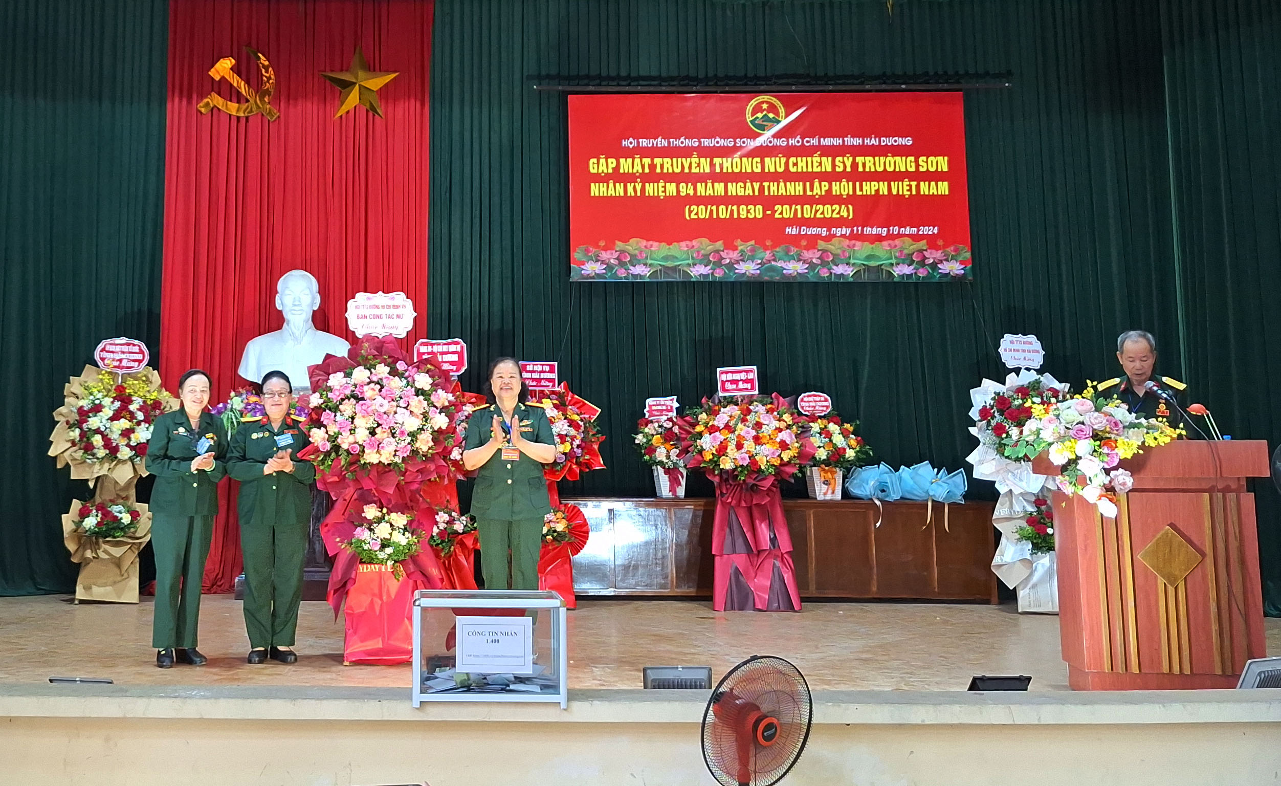 Ban liên lạc Nữ CSTS tỉnh Hải Dương gặp mặt kỉ niệm 94 năm ngày thành lập hội LHPN Việt Nam