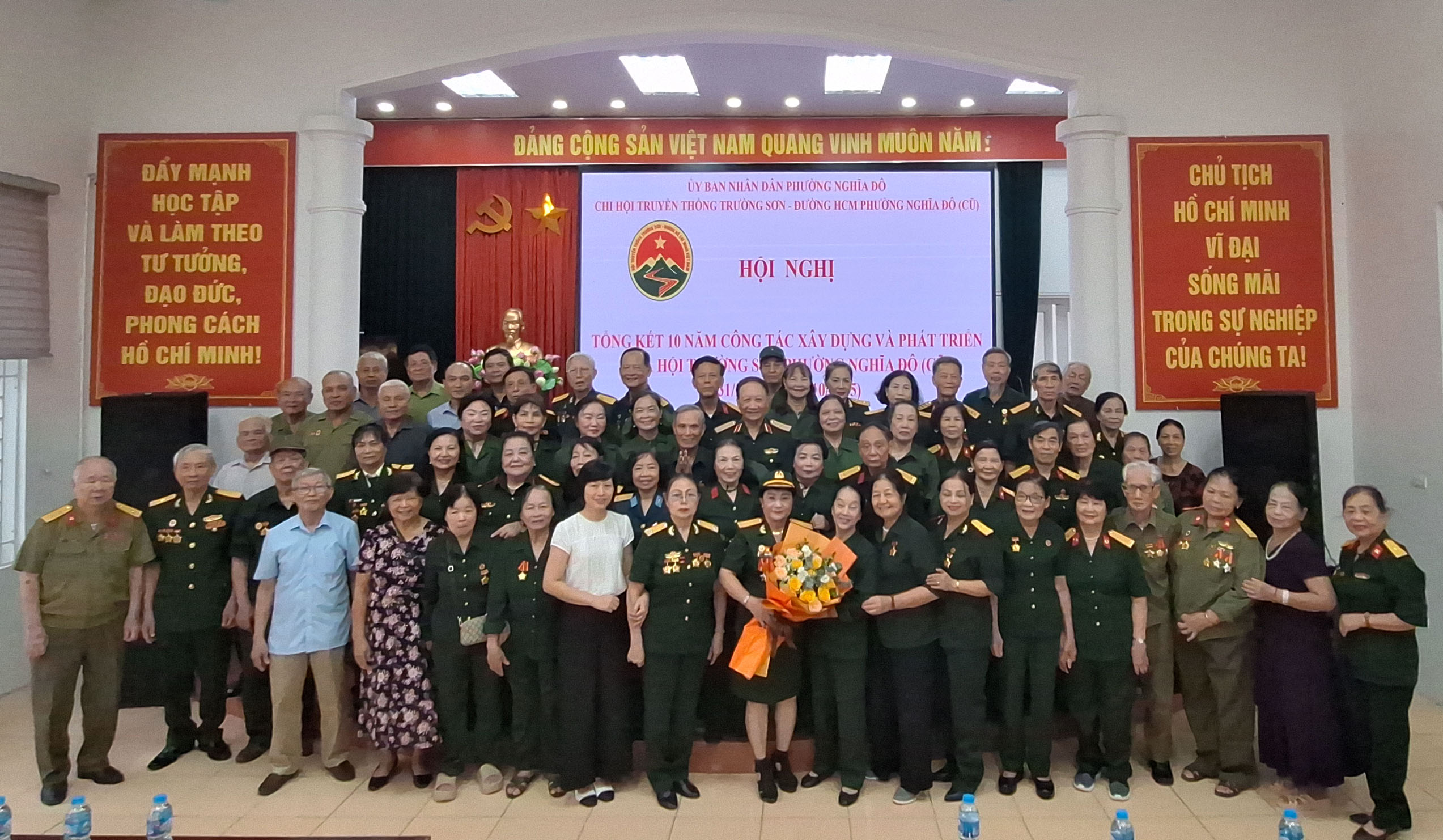 Phóng sự: Hội nghị Tổng kết 10 xây dựng và phát triển Chi hội Trường Sơn phường Nghĩa Đô TP Hà Nội.