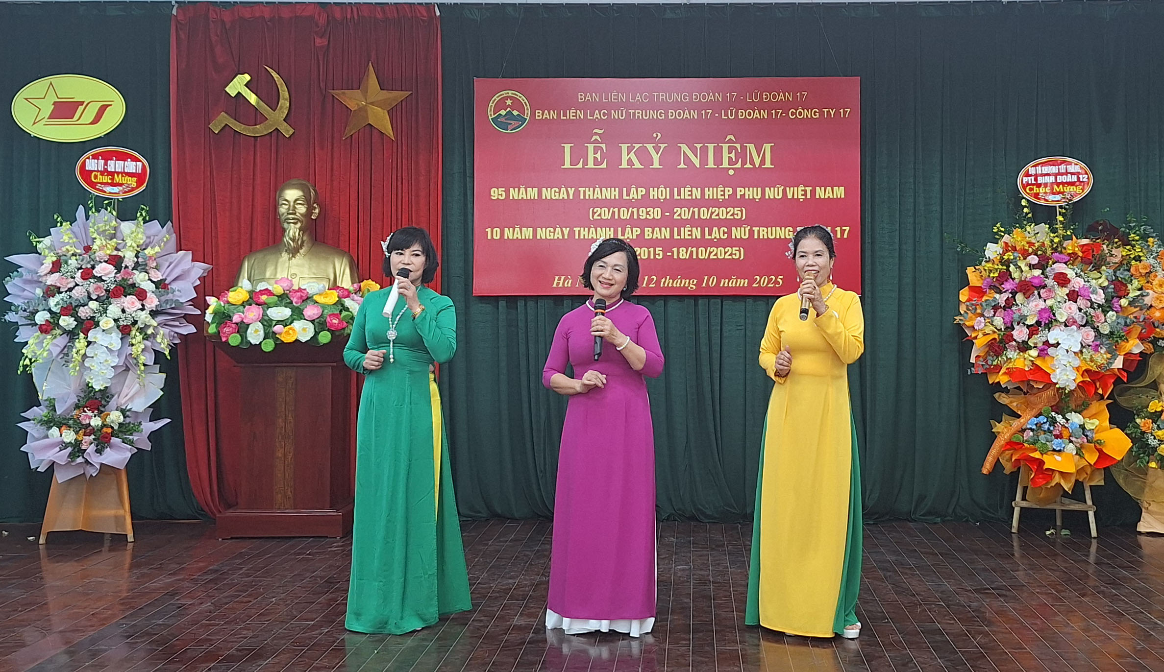Ca khúc: Bài ca phụ nữ Việt Nam. Biểu diễn tam ca nữ CLB VH-NT Trường Sơn TP Hà Nội.