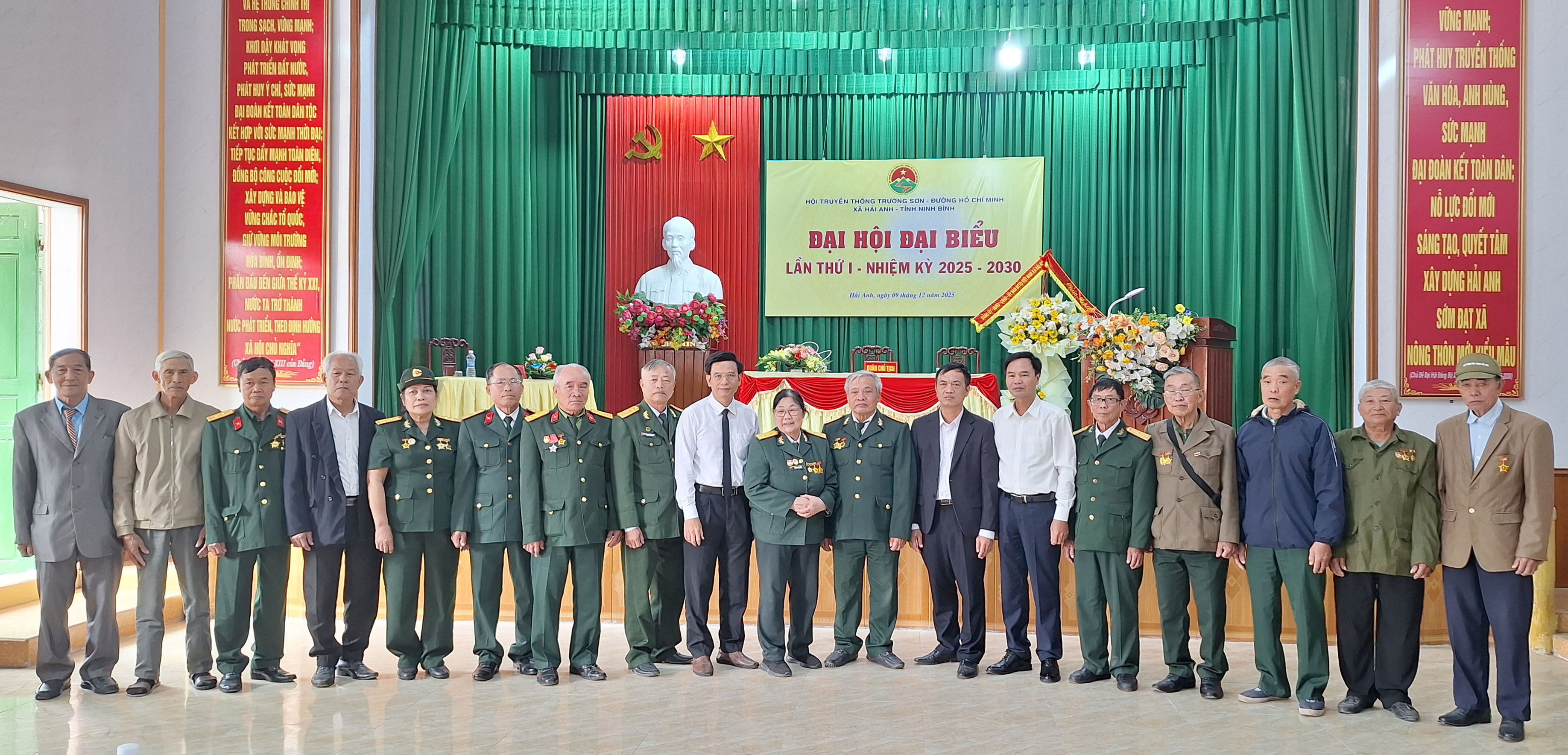 Phim tài liệu: Đại hội đại biểu Hội Trường Sơn xã Hải Anh, tỉnh Ninh Bình nhiệm kì I(2025-2030) -Phần II.