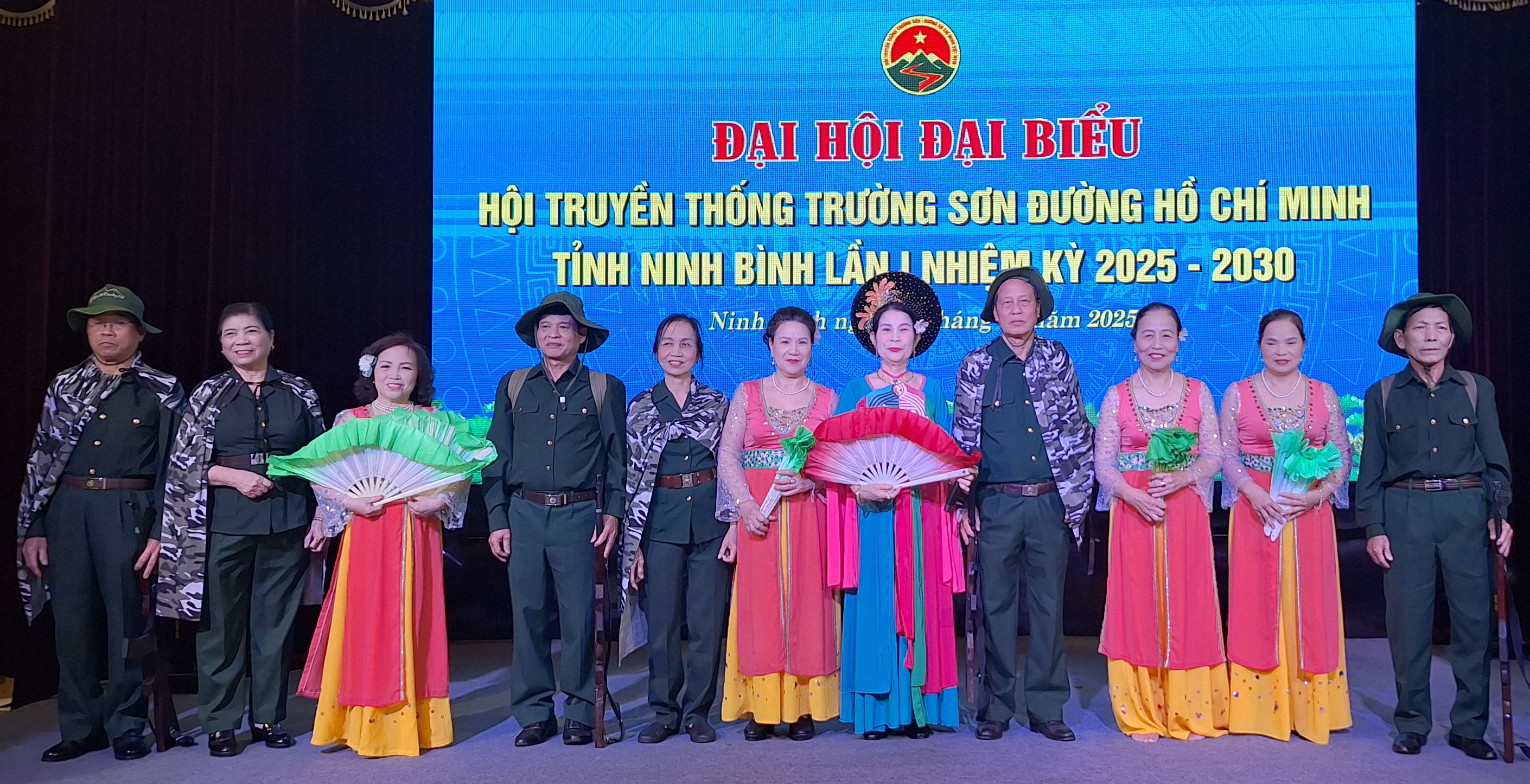 Chương trình nghệ thuật chào mừng Đại hội đại biểu Hội Trường Sơn tỉnh Ninh Bình lần thứ nhất nhiệm kì 2025-2030.