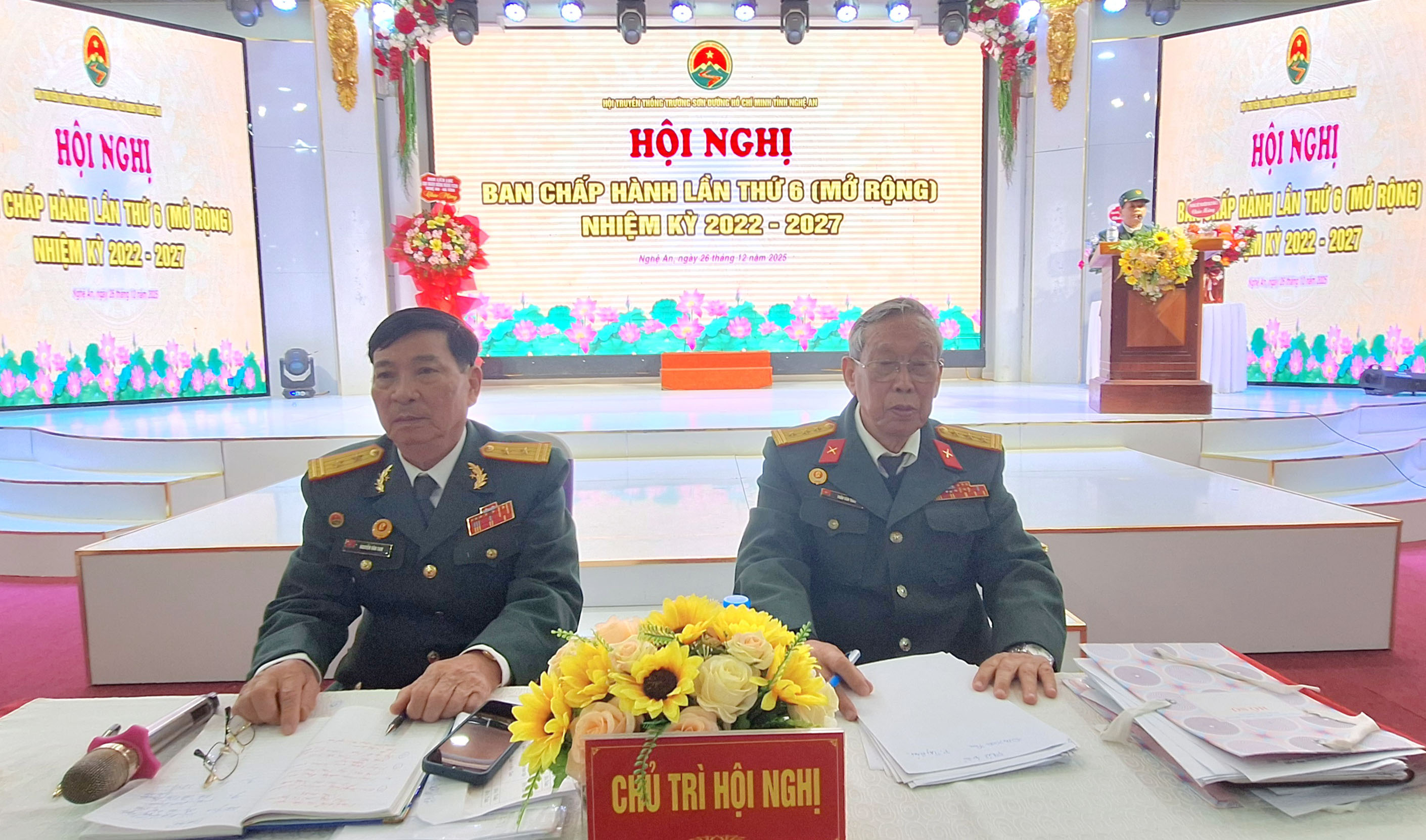 Tường thuật: Hội nghị BCH (mở rộng)Hội Trường Sơn tỉnh Nghệ An lần thứ 6 nhiệm kì 2022-2027.