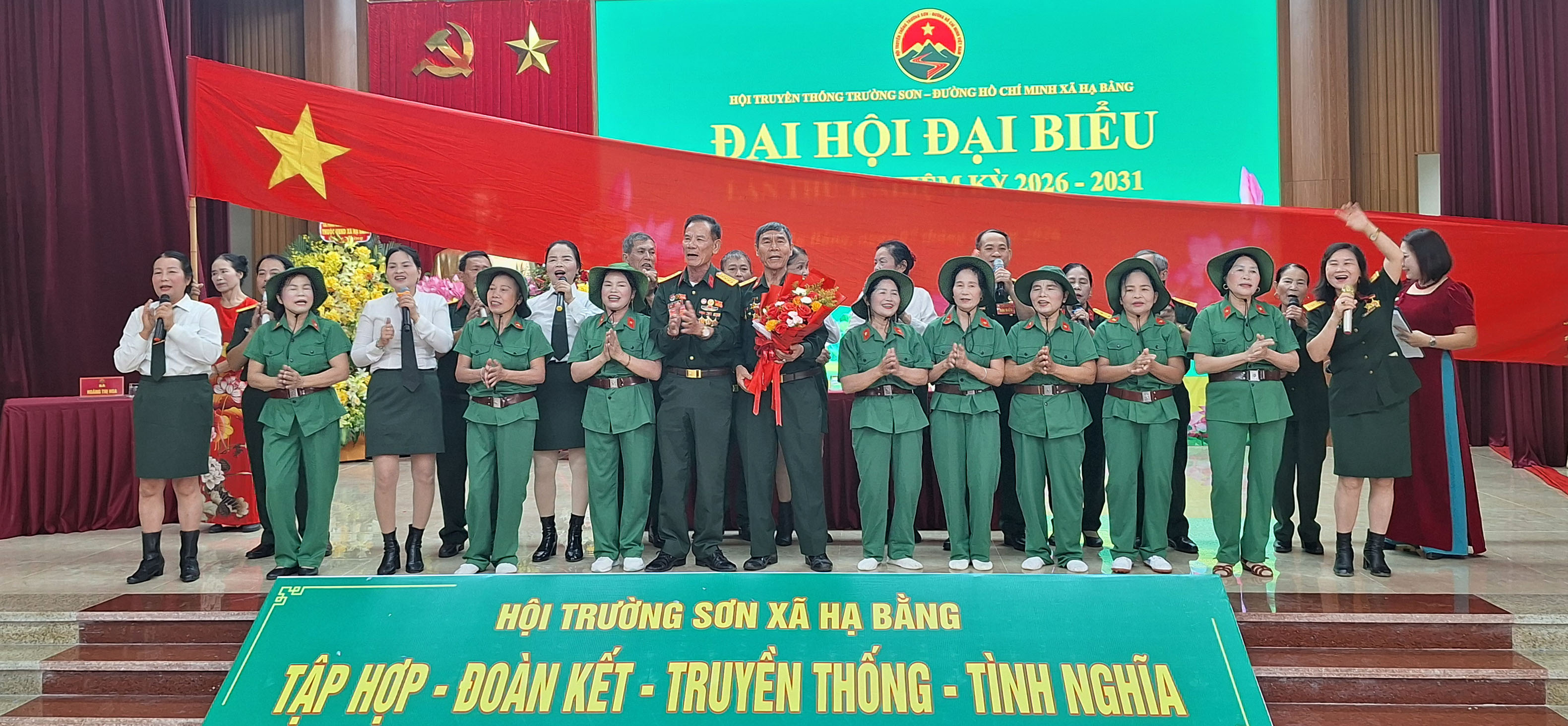 Chương trình văn nghệ chào mừng Đại hội đại biểu Hội Trường Sơn xã Hạ Bằng lần thứ nhất nhiệm kì 2026-2031