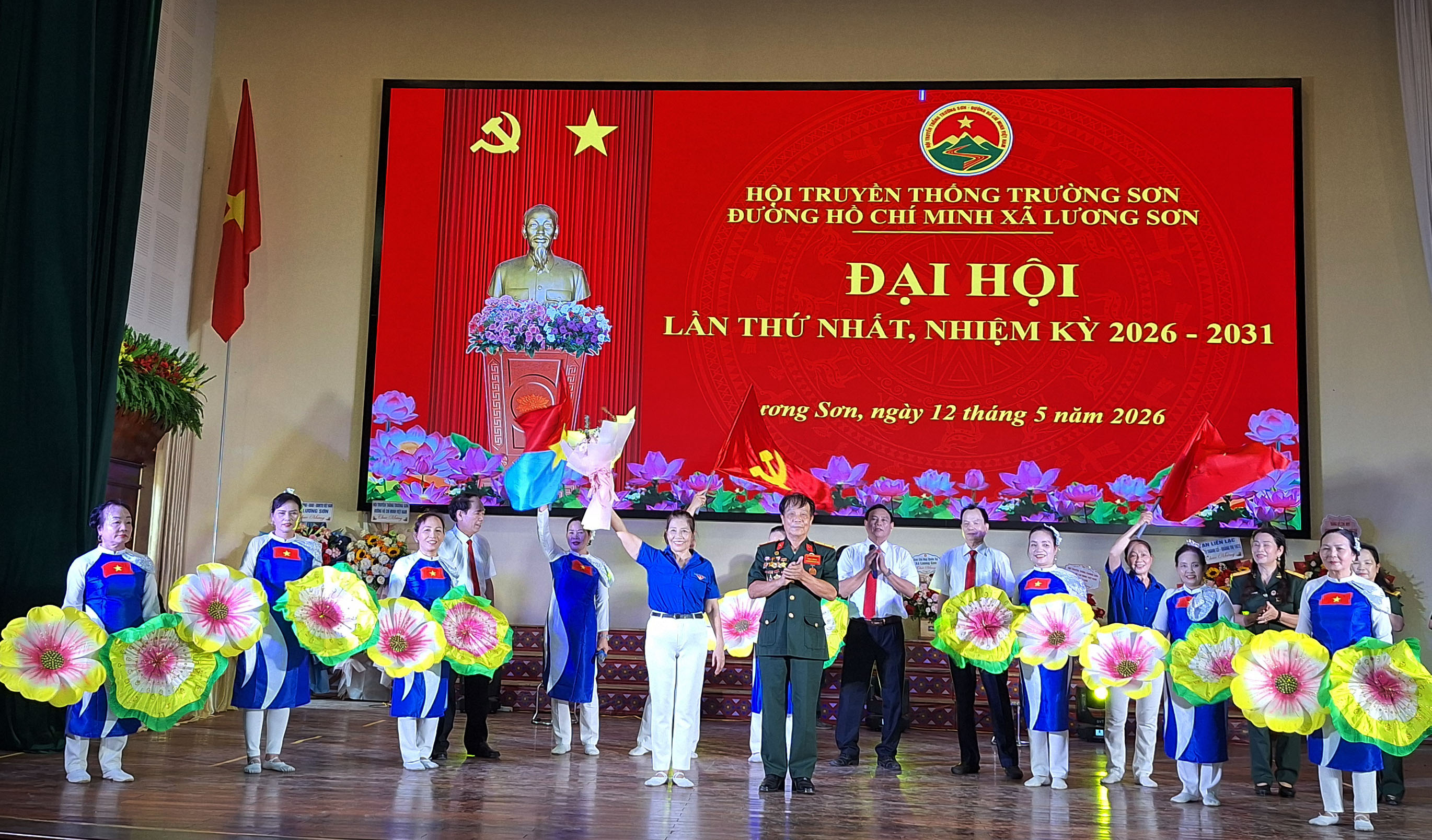 Chương trình ca múa nhạc chào mừng Đại hội đại biểu Hội Trường Sơn xã Lương Sơn tỉnh Phú thọ lần thứ nhất nhiệm kì 2026-2031.