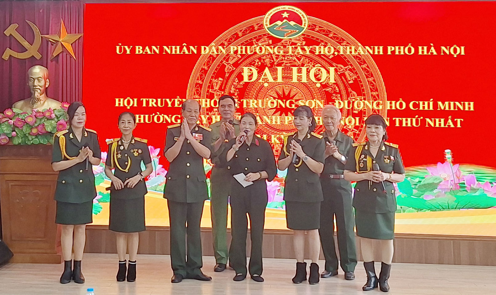 Chương trình văn nghệ chào mừng Đại hội Hội Trường Sơn phường Tây Hồ TP.Hà Nội lần thứ nhất, nhiệm kì 2026-2031.