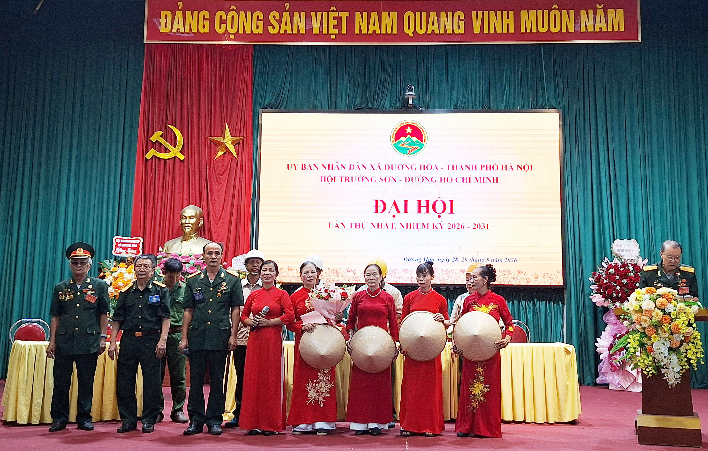 Văn nghệ chào mừng Đại hội Hội Trường Sơn xã Dương Hòa thành phố Hà Nội lần thứ nhất, nhiệm kì 2026-2031