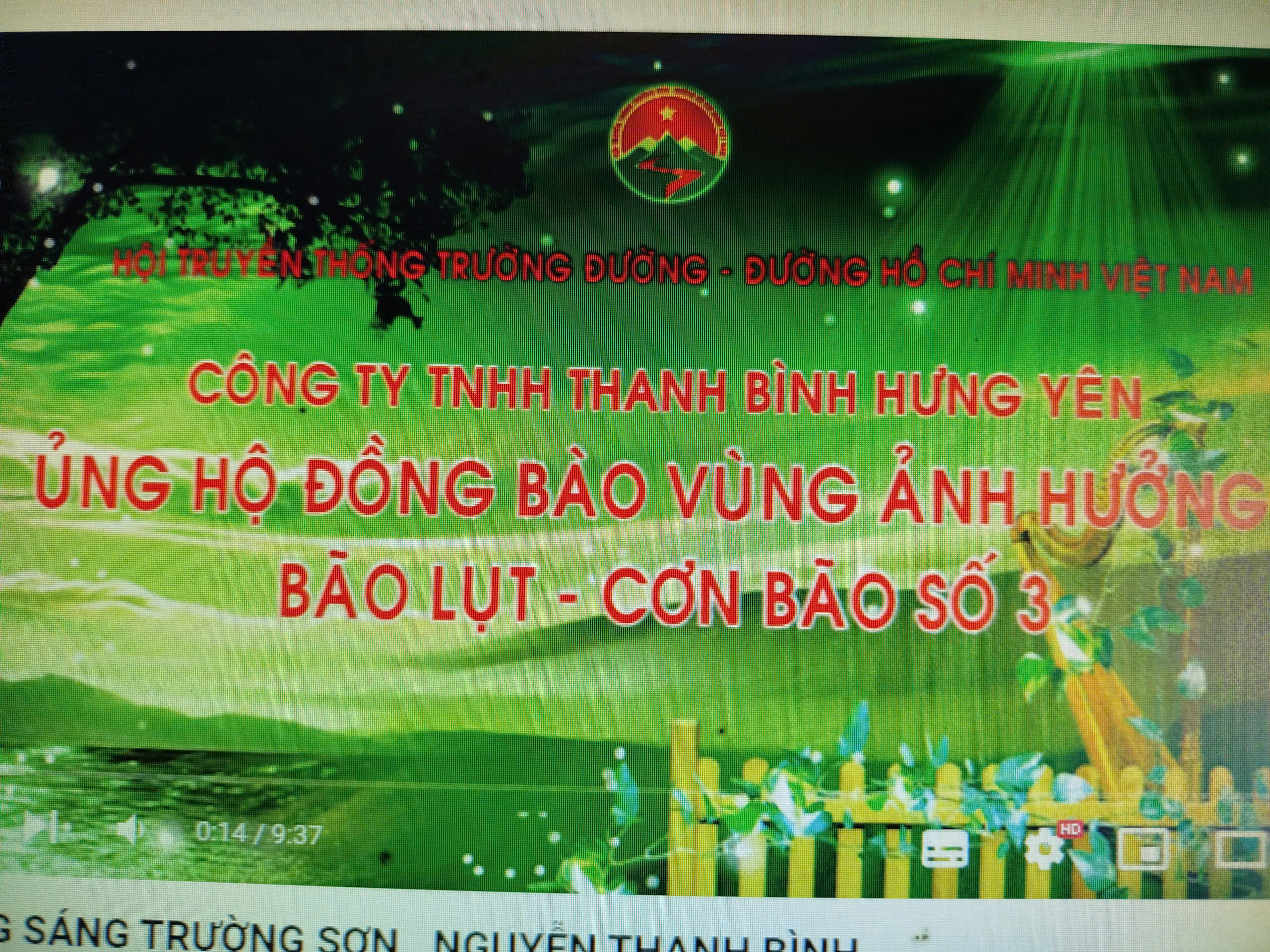 GƯƠNG SÁNG TRƯỜNG SƠN . CCB NGUYỄN THANH BÌNH