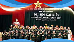 ĐẠI HỘI LẦN THỨ NHẤT HỘI NỮ CHIẾN SỸ TRƯỜNG SƠN TỈNH BẮC NINH - Hoàng Sỹ Khái