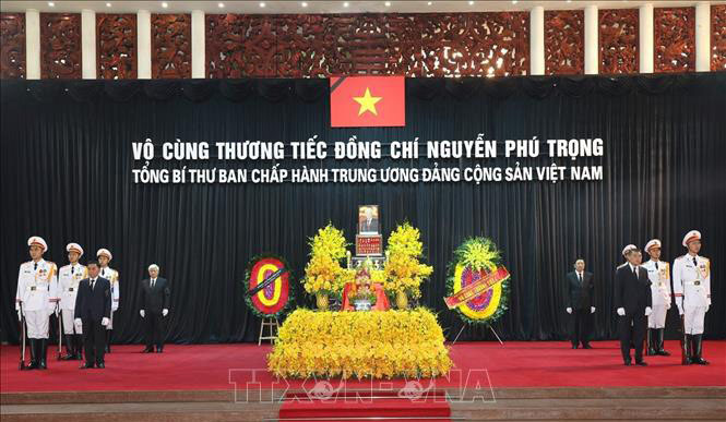 Tường thuật: Lễ truy điệu và đưa tang đồng chí Nguyễn Phú Trọng-Tổng Bí thư Ban chấp hành trung ương Đảng Cộng sán Việt Nam.