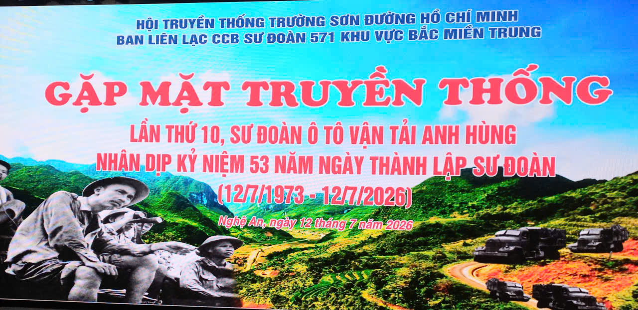Ban Liên lạc Trường Sơn Sư đoàn Ô tô vận tải 571 Gặp mặt Kỷ niệm 53 năm Ngày thành lập