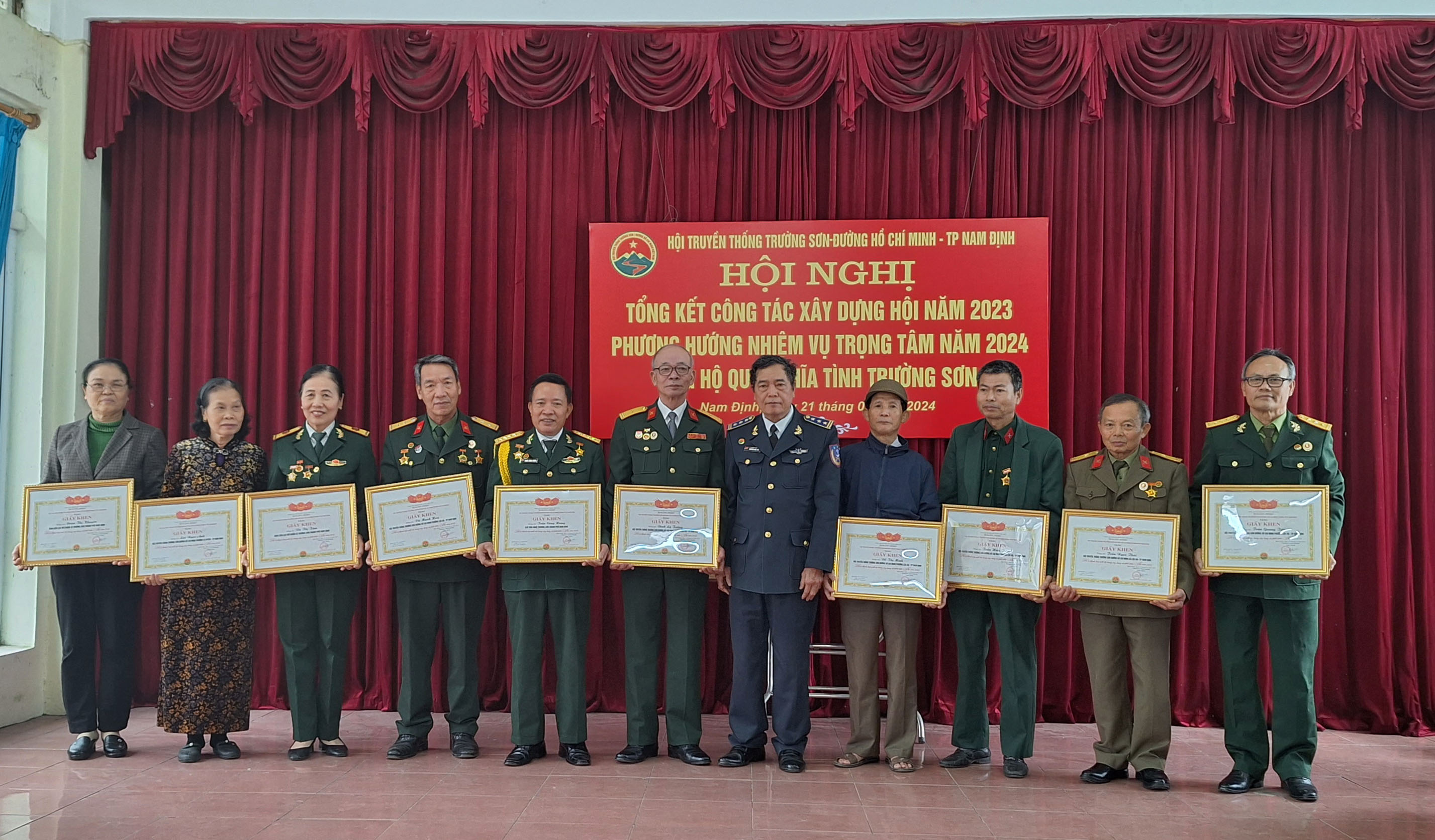 Hội Trường Sơn thành phố Nam Định tổng kết công tác hội năm 2023