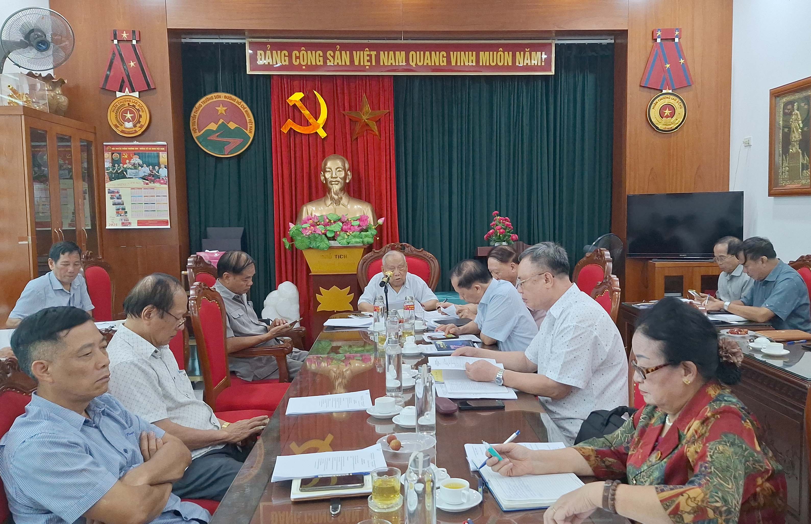 Hội đồng TĐ-KT Hội TSVN sơ kết công tác TĐ-KT 6 tháng đầu năm 2025.