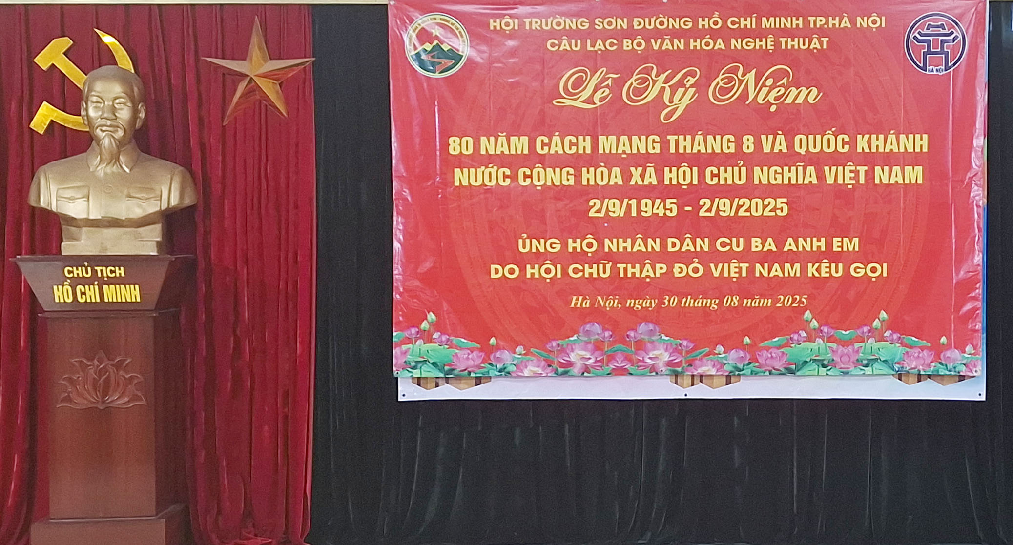 Câu lạc Bộ VH-NT Trường SơnTP Hà Nội kỉ niệm 80 năm Quốc khánh Nước CHXHCN Việt Nam