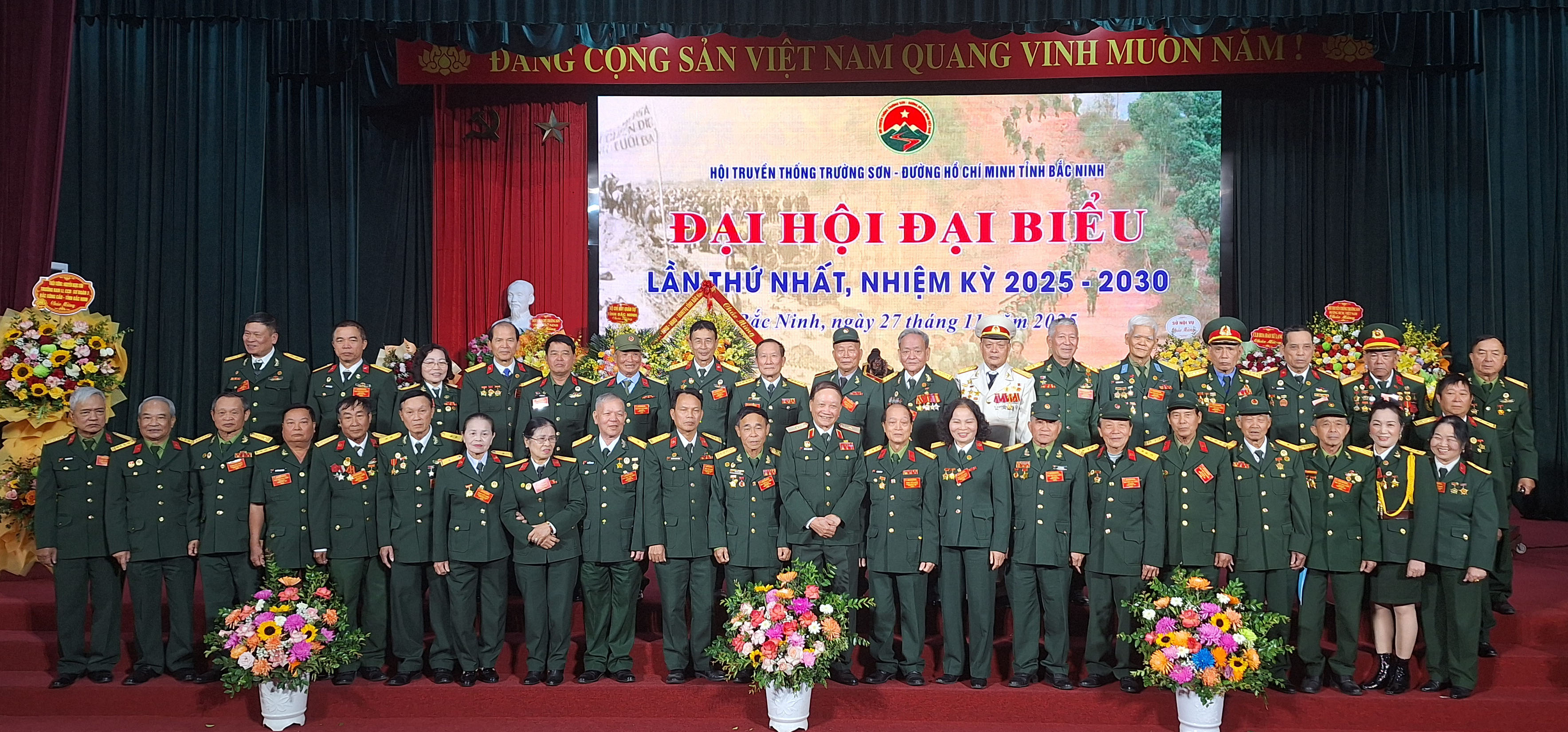 Đại hội Đại biểu Hội Trường Sơn tỉnh Bắc Ninh lần thứ nhất, nhiệm kỳ 2025-2030.