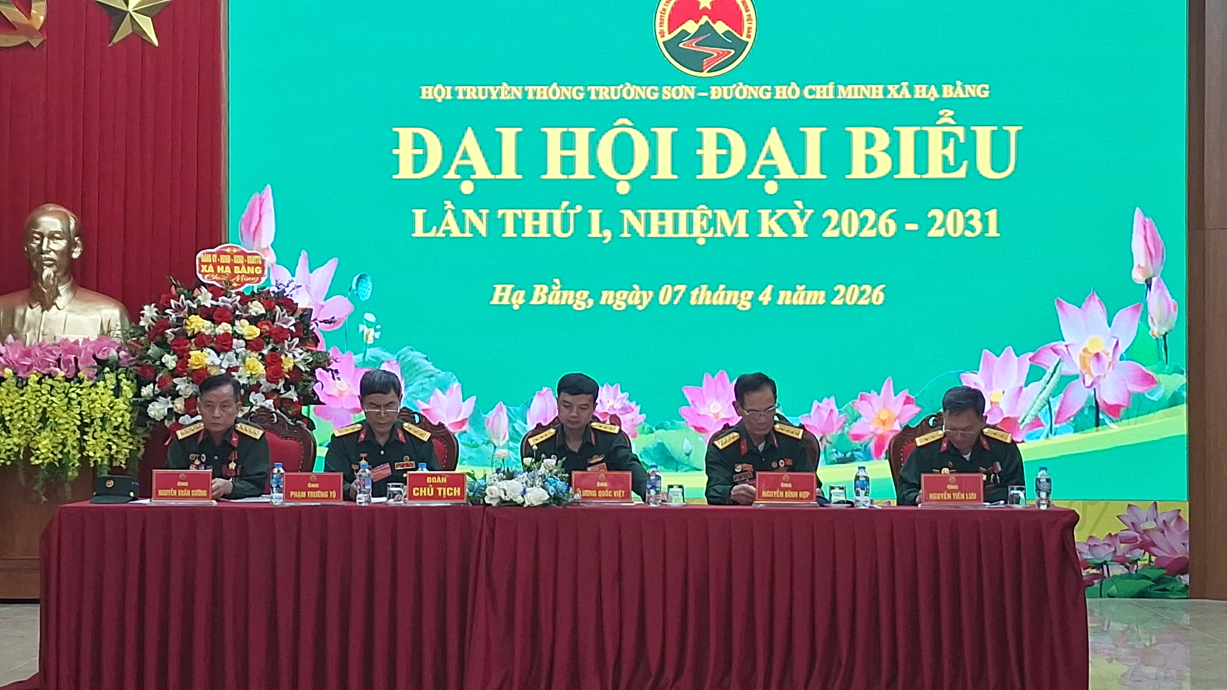 Hội trường Sơn xã Hạ Bằng TP.Hà Nội - Đại hội Đại biểu lần thứ nhất, nhiệm kỳ 2026-2031.