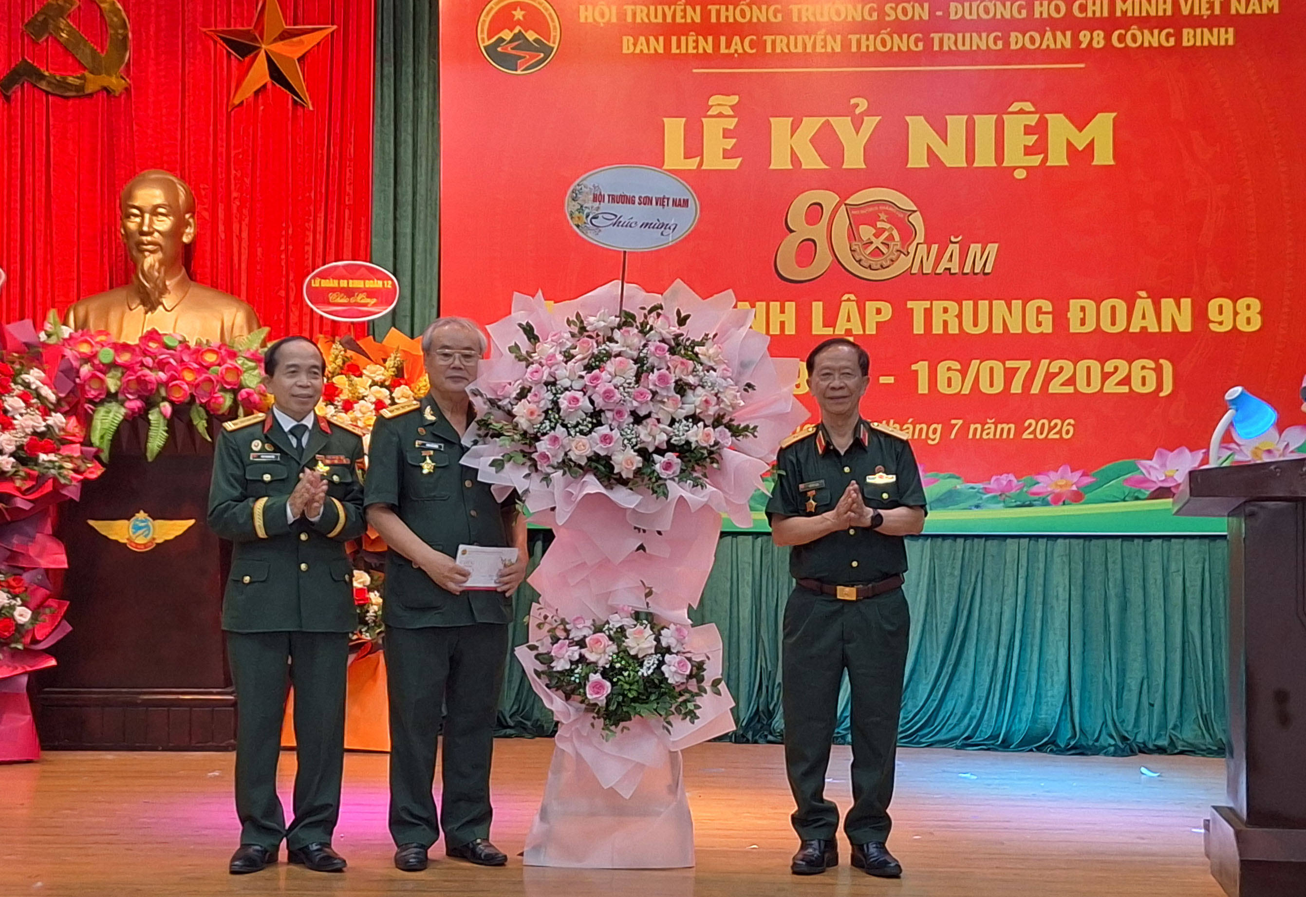 Lễ kỷ niệm 80 năm Ngày thành lập Trung đoàn 98 anh hùng (16/7/1946-16/7/2026).