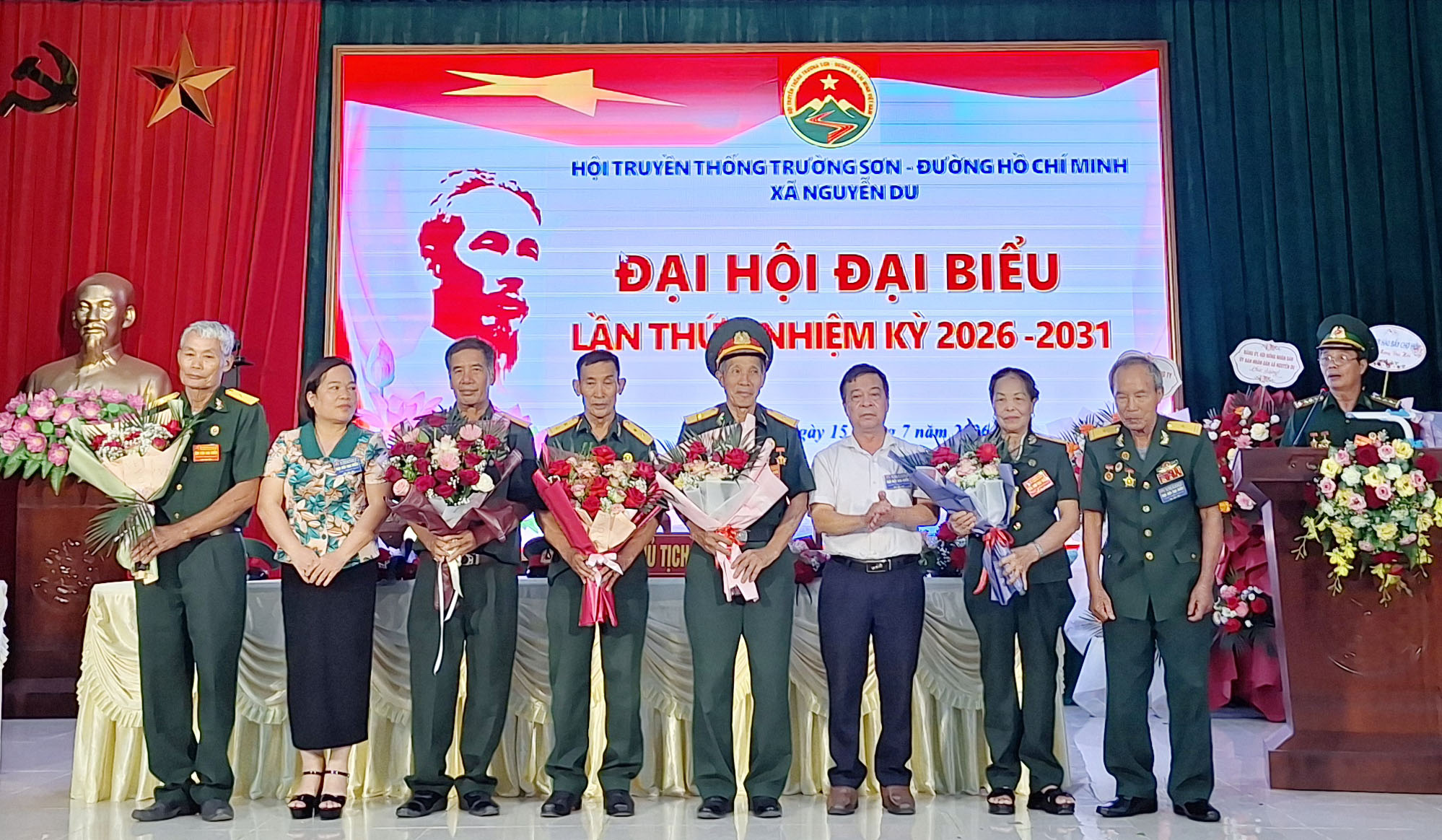 Đại hội đại biểu Hội Trường Sơn xã Nguyễn Du tỉnh Hưng yên lần thứ nhất, nhiệm kỳ 2026-2031