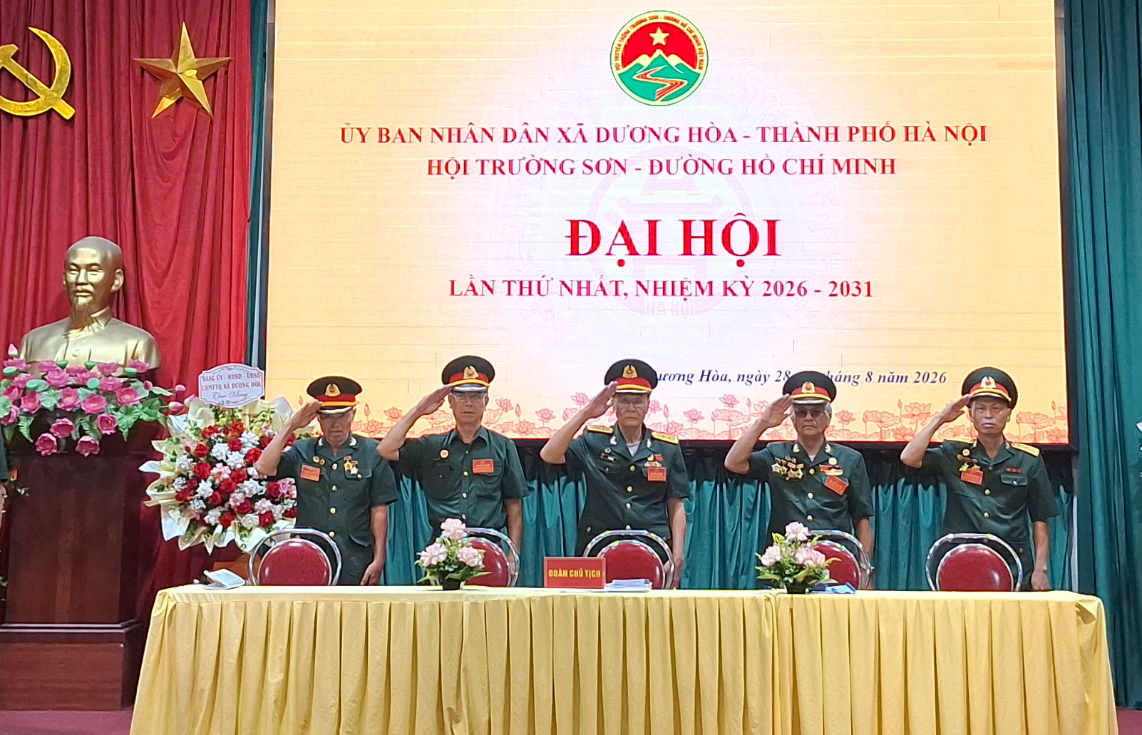 Đại hội Hội Trường Sơn xã Dương Hòa lần thứ nhât nhiệm kì 2026-2031
