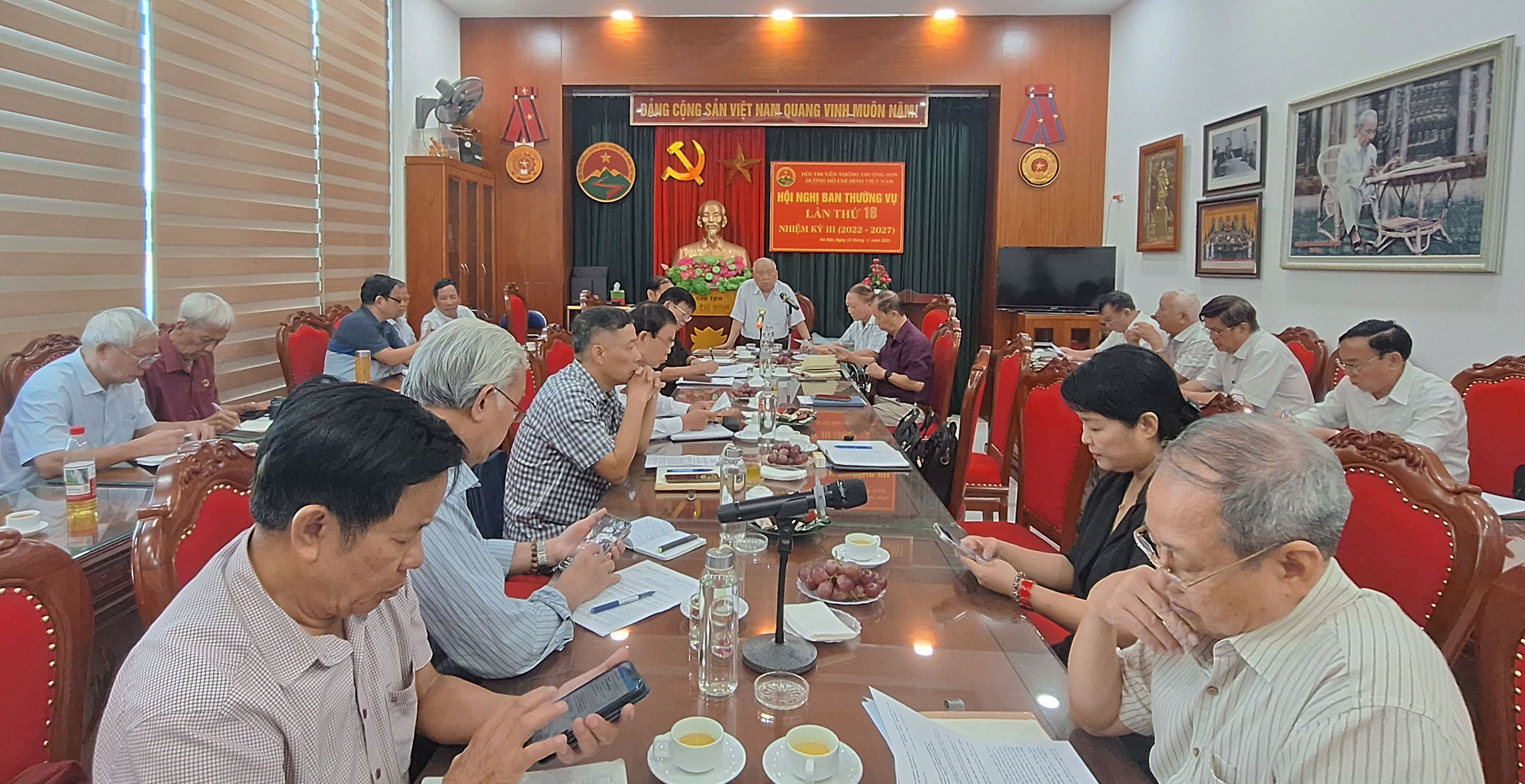 Hội nghị Ban Thường vụ (mở rộng) lần thứ 18 nhiệm kì 2022-2027