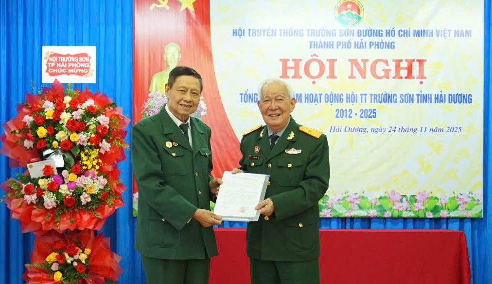 Hội TS tỉnh Hải Dương cũ tổng kết hoạt động sáp nhập về Hội TS Tp. Hải Phòng
