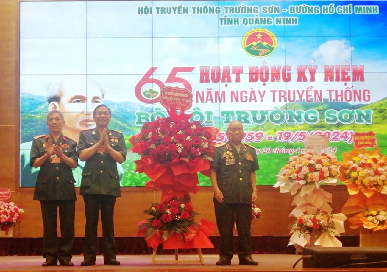 Hội TS tỉnh Quảng Ninh gặp mặt kỷ niệm 65 năm Ngày truyền thống Bộ đội Trường Sơn
