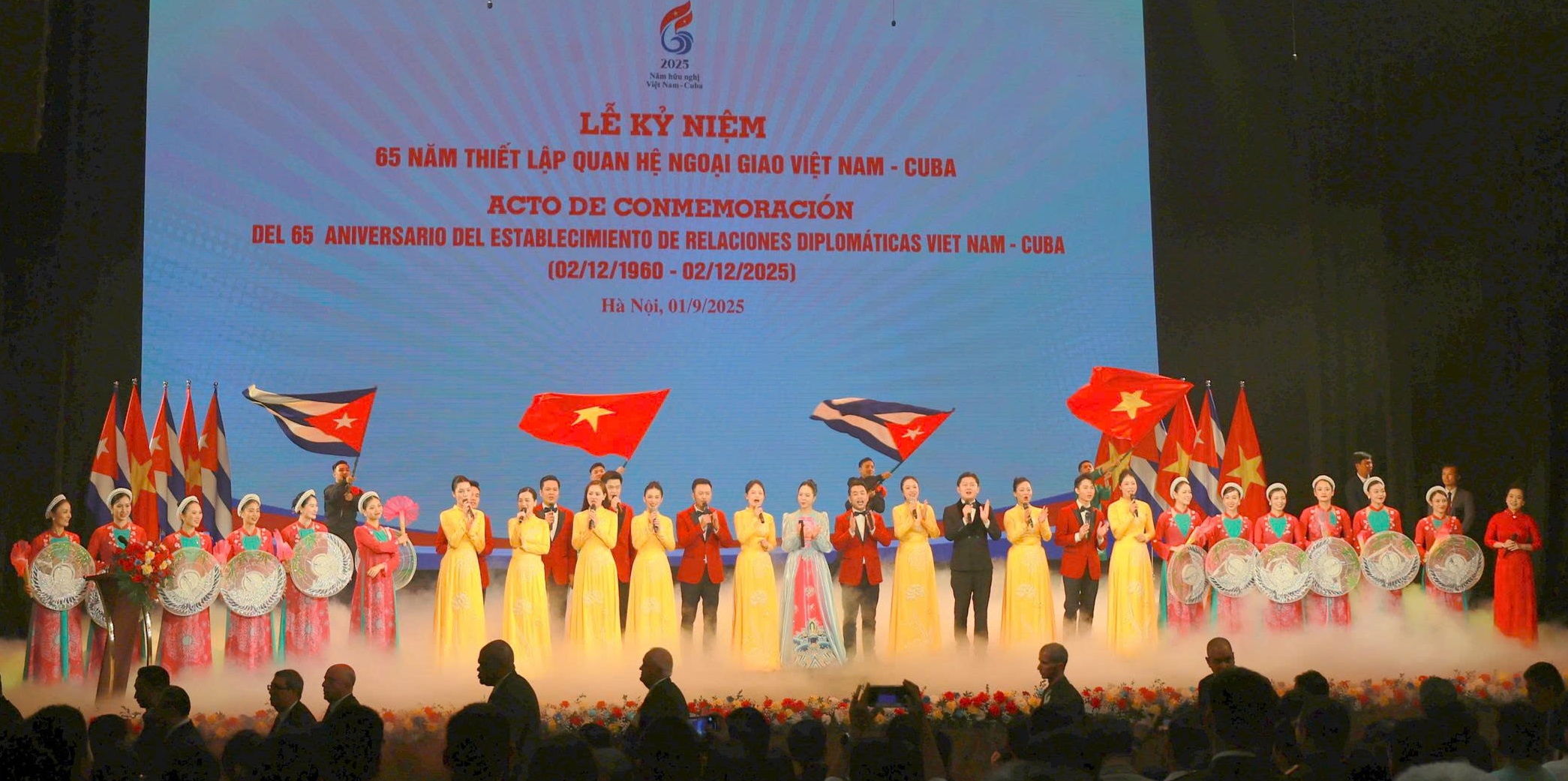 Hội TSVN tham dự Lễ kỷ niệm 65 năm Việt Nam - Cu Ba