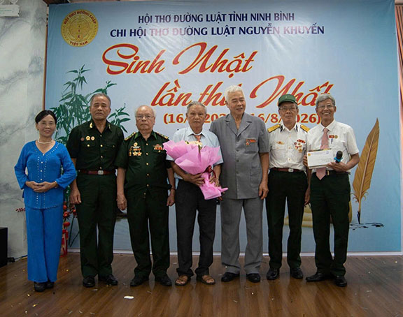 Hoạt động Văn học Nghệ thuật tại Chi hội Thơ Luật Đường Nguyễn Khuyến