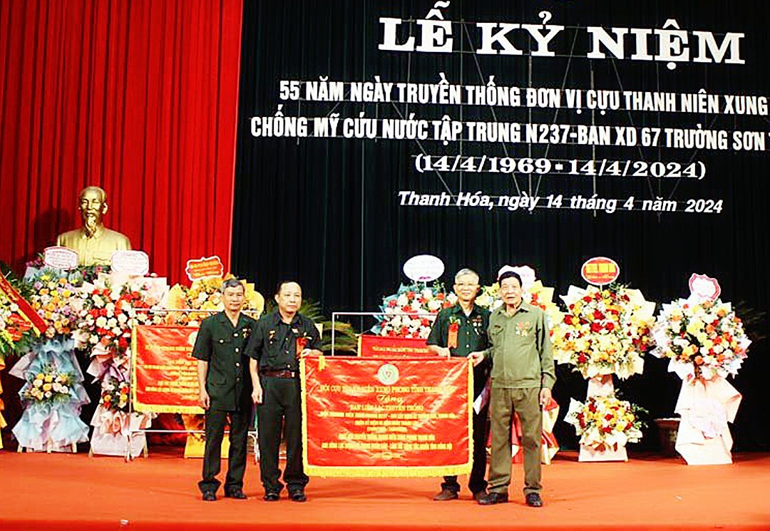 Kỷ niệm 55 năm ngày Truyền thống N236 TNXP - Ban Xây dựng 67 Trường Sơn Thanh Hóa
