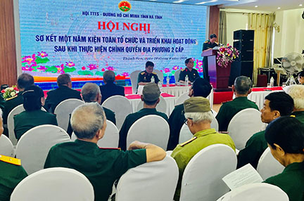 Hội Trường Sơn tỉnh Hà Tĩnh Sơ kết sau một năm sáp nhập