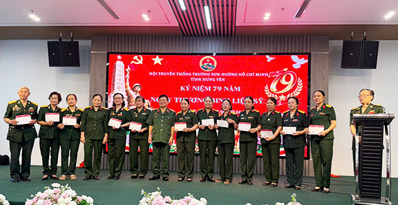 Hội Trường Sơn tỉnh Hưng Yên Tổ chức Kỷ niệm 79 năm Ngày Thương binh Liệt sỹ