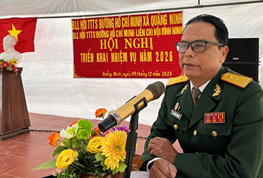 Ban Liên lạc Liên Chi hội Trường Sơn Vĩnh Ninh, Quảng Ninh - Quảng Trị Tổ chức Hội nghị Tổng kết