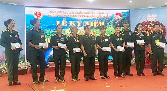 Gặp mặt Kỷ niệm 55 năm Ngày thành lập Trung đoàn 8