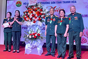 Hội Nữ Chiến sỹ Trường Sơn tỉnh Thanh Hóa Kỷ niệm Ngày 20/10