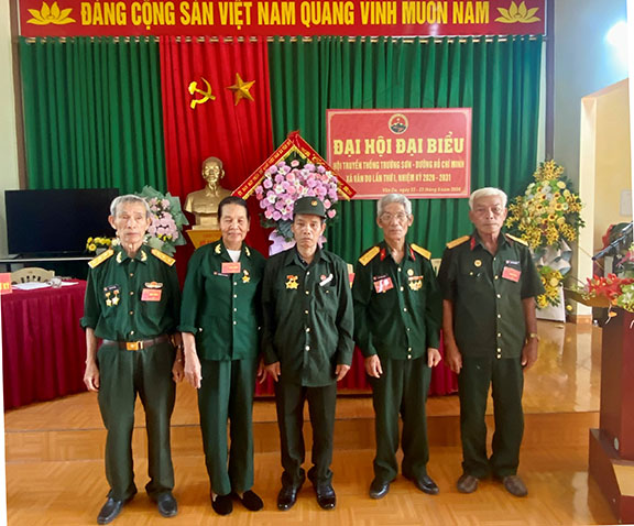 Đại hội lần thứ nhất Hội Trường Sơn xã Vân Du, tỉnh Thanh Hóa