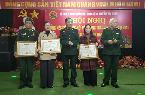 Hội Trường Sơn tỉnh Thái Nguyên Tổng kết công tác năm 2025