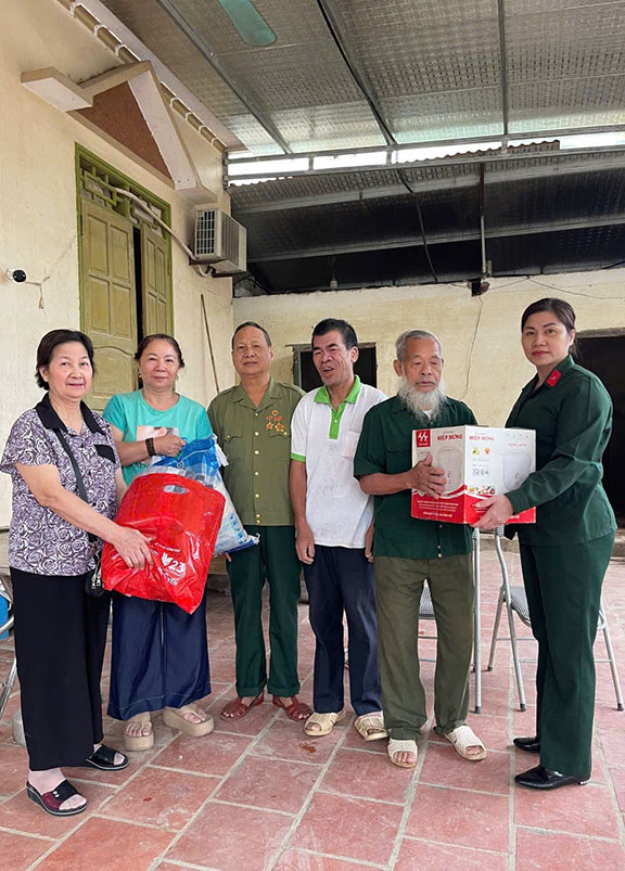 Hội Trường Sơn tỉnh Thái Nguyên với công tác Nghĩa tình đồng đội