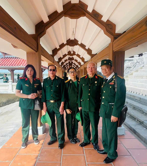 Hội Trường Sơn tỉnh Thái Nguyên thăm chiến trường xưa