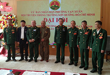 Đại hội Hội Trường Sơn phường Vạn Xuân, tỉnh Thái Nguyên