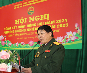 Chi hội VHNT Bắc Ninh tổng kết năm 2024 và Phát hành sách "Hào khí Trường Sơn"