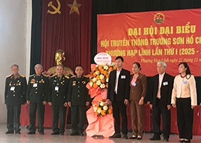 Hội Trường Sơn phường Hạp Lĩnh, Bắc Ninh Đại hội lần thứ nhất