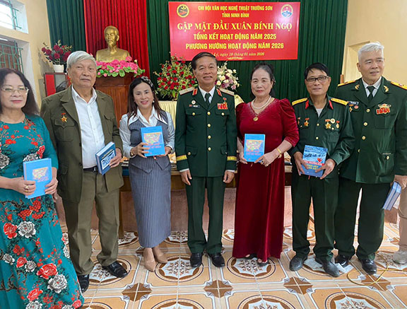 Chi hội Văn học Nghệ thuật Trường Sơn Hà Nam Tổng kết công tác năm 2025