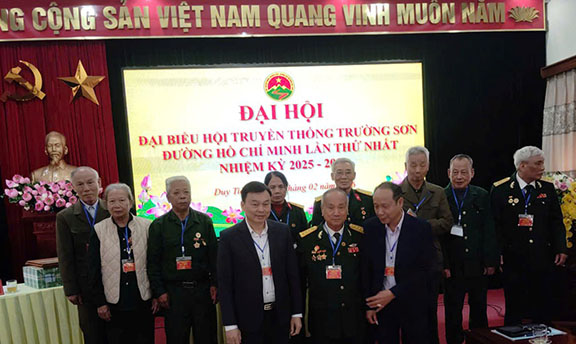 Hội Trường Sơn phường Duy Tiên, tỉnh Ninh Bình Đại hội Lần thứ nhất - Nhiệm kỳ 2026 - 2031