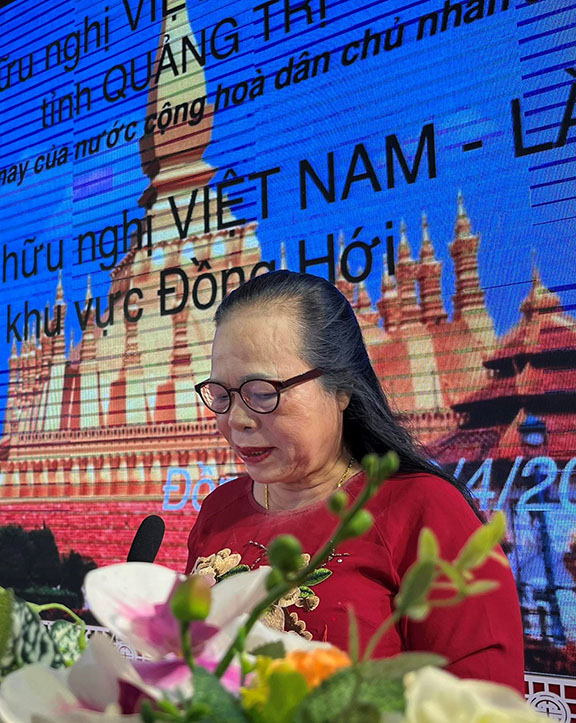 Chi hội hữu nghị Việt – Lào khu vực Đồng Hới gặp mặt nhân ngày Tết cổ truyền Bunpimay của Lào