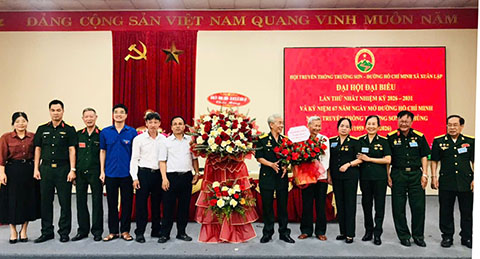 Đại hội Lần thứ nhất Hội Trường Sơn xã Xuân Lập, tỉnh Thanh Hóa