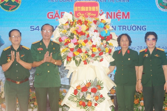 Gặp mặt BLL Nữ Chiến sỹ Trường Sơn Tiểu đoàn 930 -Nguyễn Thị Chiên, tỉnh Hưng Yên