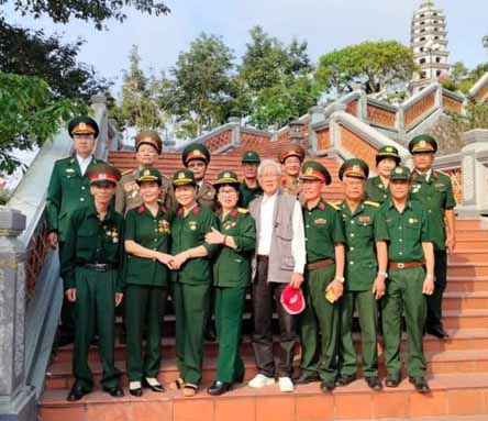 Hội Truyền thống Trường Sơn Quảng Bình tham gia cùng Đoàn làm Phim Điện ảnh Quân đội Nhân dân Việt Nam