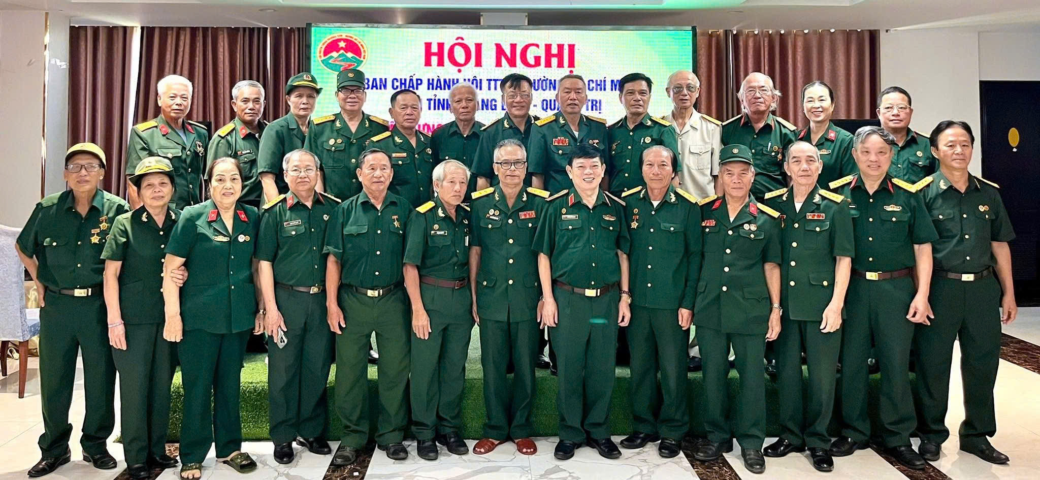Hội nghị về việc sáp nhập Hội Trường Sơn tỉnh Quảng Bình và Ban LL TT Trường Sơn tỉnh Quảng Trị 