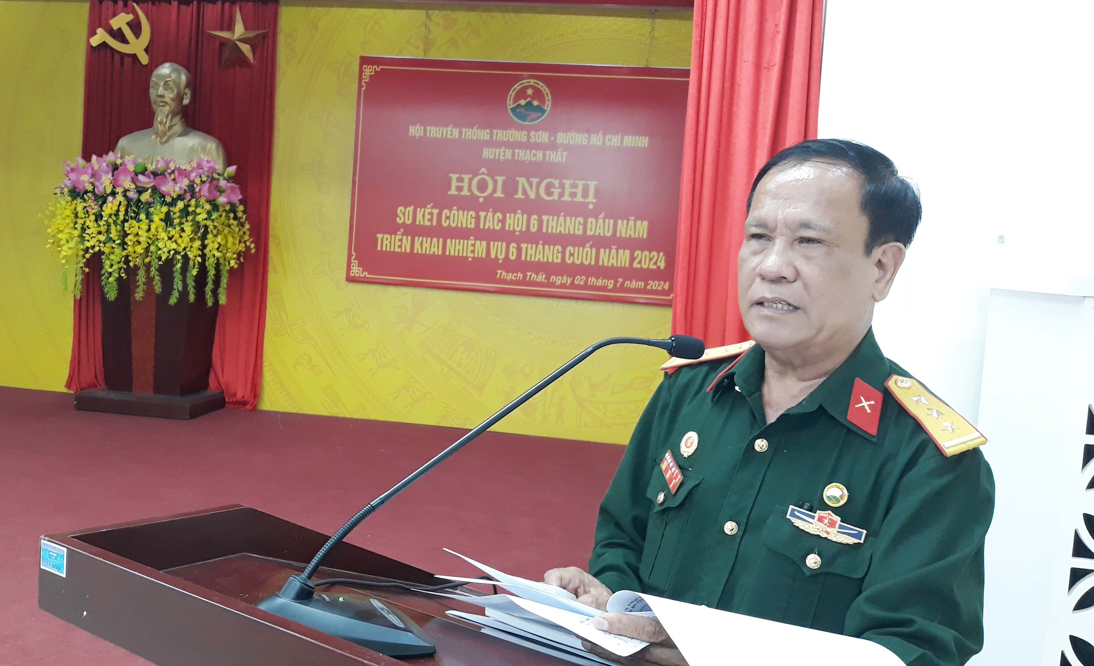 Hội Trường Sơn huyện Thạch Thất, Hà Nội. Sơ kết 6 tháng đầu năm 2024